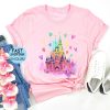 Disney Watercolor Castle Shirt, Disney Vacation sweatshirt