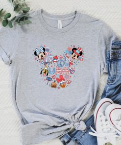 Disney USA Shirt, 4th Of July Shirt For Unisex