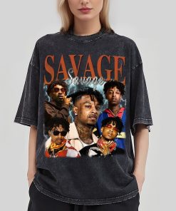 21 Savage Vintage Washed T-Shirt