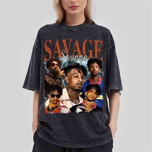 21 Savage Vintage Washed T-Shirt