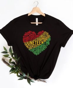 Juneteenth Heart Shirt,Juneteenth shirt women,Black Culture