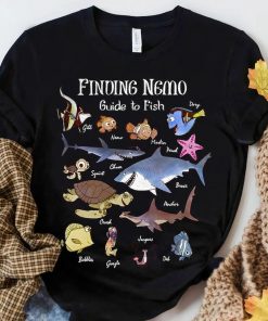 Disney Finding Nemo Funny Fish Guide Graphic T-Shirt