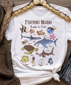 Disney Finding Nemo Funny Fish Guide Graphic T-Shirt