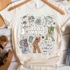 Star Wars Characters Group Shot Constellation Doodles Shirt