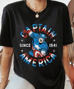 Marvel Captain America Avengers Since 1941 Graphic Shirt