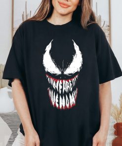 Marvel Venom We Are Venom Face Grin Graphic Shirt