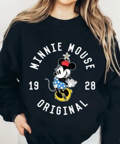 Disney Original Minnie Mouse T-Shirt Disneyland Family Matching Shirt