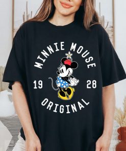 Disney Original Minnie Mouse T-Shirt Disneyland Family Matching Shirt