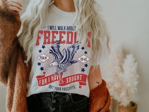 Christian 4th of July Shirt Christian T Shirts Freedom Shirt 4th July