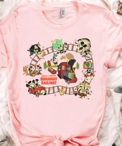 Cute Disney Mickey & Minnie's Runaway Railway Chuuby Pulo Goofy Shirt