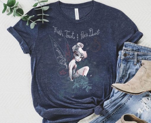 Disney Peter Pan Tinker Bell Believe Shirt