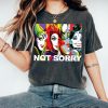 Disney Villains Baddies Ursula Cruella Evil Queen Not Sorry T-Shirt