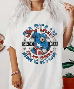 Marvel Captain America Avengers Since 1941 Graphic Shirt