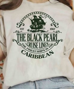 Disney Pirates of the Caribbean Black Pearl Cruise Lines Shirt