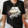 Star Wars Falcon Ship Three Stripes Graphic T-Shirt