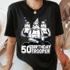 Star Wars Stormtrooper Party Hats Trio 50th Birthday Trooper Shirt