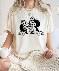 Comfort Colors® Disney Peeking Minnie Shirt