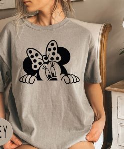 Comfort Colors® Disney Peeking Minnie Shirt