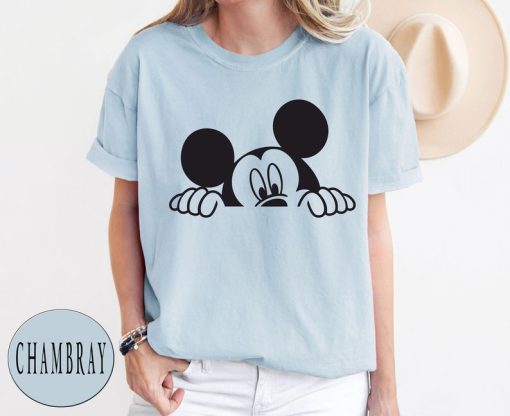 Comfort Colors® Disney Peeking Mickey Shirt