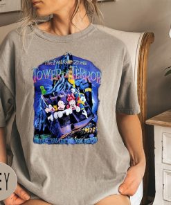 Comfort Colors® Retro Mickey And Friends Tower Of Terror Shirt