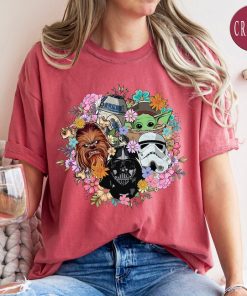 Comfort Colors® Retro Flower Star Wars Characters Shirt, Stormtrooper