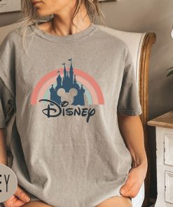 Castle Sunset Silhouette Comfort Colors® Shirt, Castle Disney Shirt