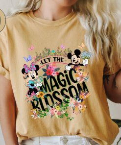 Comfort Colors® Let The Magic Blossom T-Shirt, Magic Kingdom Shirt