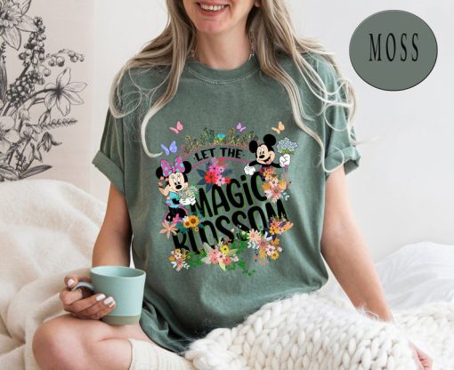 Comfort Colors® Let The Magic Blossom T-Shirt, Magic Kingdom Shirt