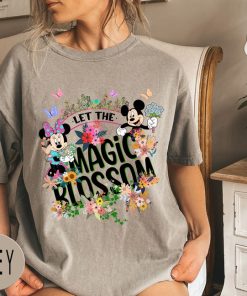 Comfort Colors® Let The Magic Blossom T-Shirt, Magic Kingdom Shirt