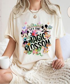 Comfort Colors® Let The Magic Blossom T-Shirt, Magic Kingdom Shirt