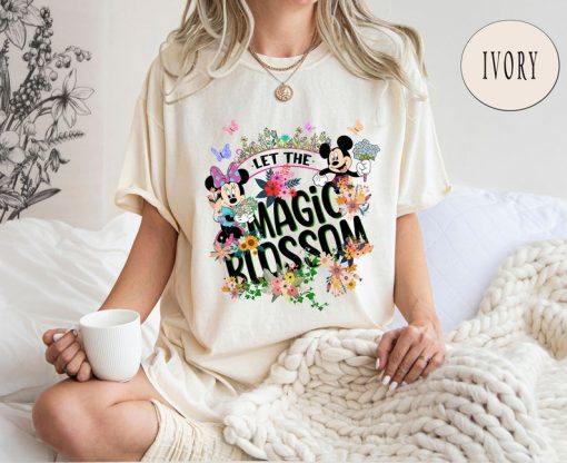 Comfort Colors® Let The Magic Blossom T-Shirt, Magic Kingdom Shirt