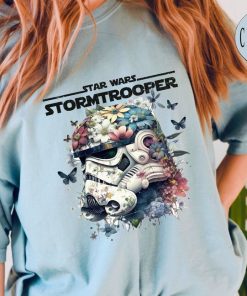 Comfort Colors® Star Wars Tropical Stormtrooper Floral Print T-Shirt