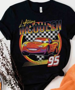 Lightning McQueen Vintage Race 95 Portrait Shirt