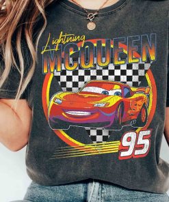 Lightning McQueen Vintage Race 95 Portrait Shirt