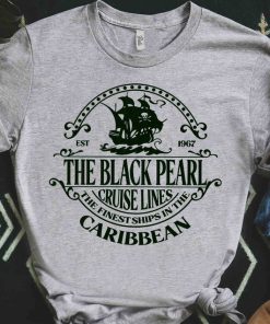 Disney Pirates of the Caribbean Black Pearl Cruise Lines Shirt