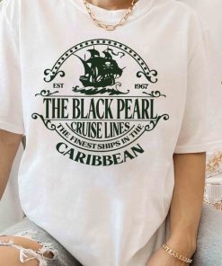 Disney Pirates of the Caribbean Black Pearl Cruise Lines Shirt