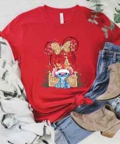 Stitch Gingerbread Shirt, Stitch Disney Castle Shirt