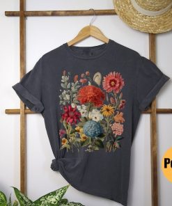 Boho Wildflowers Cottagecore Shirt | Gift For Her