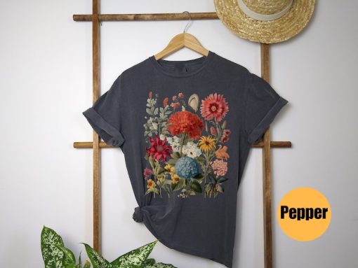 Boho Wildflowers Cottagecore Shirt | Gift For Her