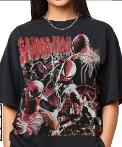 Retro 90s Spider Man Shirt, Vintage Spiderman Shirt