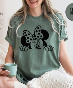 Comfort Colors® Disney Peeking Minnie Shirt