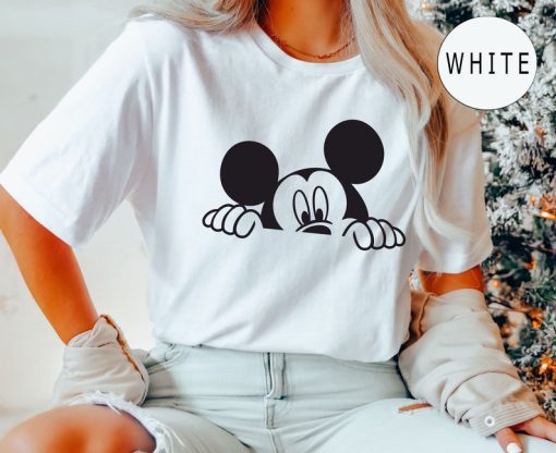 Comfort Colors® Disney Peeking Mickey Shirt