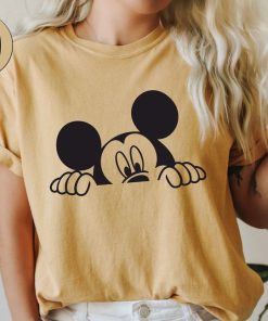 Comfort Colors® Disney Peeking Mickey Shirt