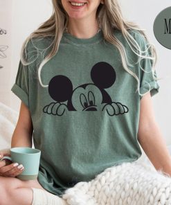 Comfort Colors® Disney Peeking Mickey Shirt