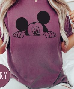 Comfort Colors® Disney Peeking Mickey Shirt