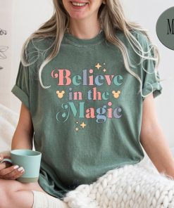 Comfort Colors® Believe In The Magic Shirt, Disney Castle Shirt