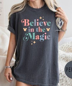 Comfort Colors® Believe In The Magic Shirt, Disney Castle Shirt