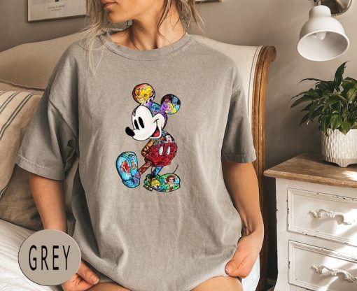 Comfort Colors® Mickey Colorful Disney T-Shirt