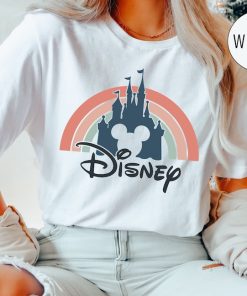 Castle Sunset Silhouette Comfort Colors® Shirt, Castle Disney Shirt