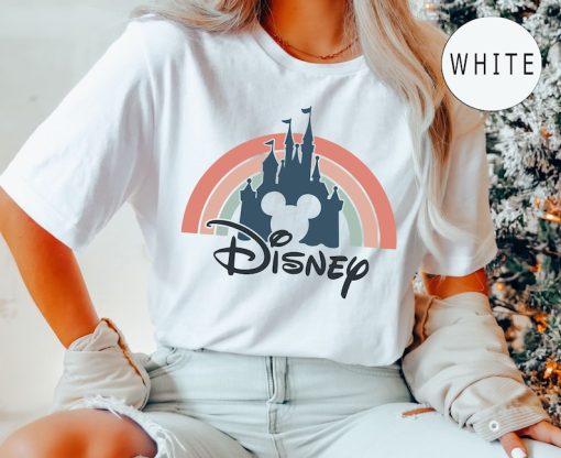 Castle Sunset Silhouette Comfort Colors® Shirt, Castle Disney Shirt